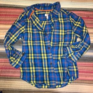 Plaid Button down